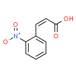 ChemSpider 2D Image | (2Z)-3-(2-Nitrophenyl)acrylic acid | C9H7NO4