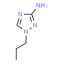 ChemSpider 2D Image | 1-propyl-1,2,4-triazol-3-amine | C5H10N4