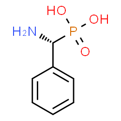 ChemSpider 2D Image | [(R)-Amino(phenyl)methyl]phosphonic acid | C7H10NO3P