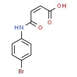 ChemSpider 2D Image | N-(4-BROMOPHENYL)MALEAMIC ACID | C10H8BrNO3