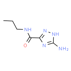 ChemSpider 2D Image | 3-Amino-N-propyl-1H-1,2,4-triazole-5-carboxamide | C6H11N5O