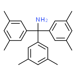 ChemSpider 2D Image | 1,1,1-Tris(3,5-dimethylphenyl)methanamine | C25H29N