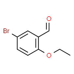 ChemSpider 2D Image | 5-Bromo-2-ethoxybenzaldehyde | C9H9BrO2