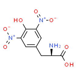 ChemSpider 2D Image | 3,5-Dinitro-L-tyrosine | C9H9N3O7