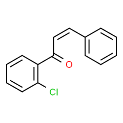 ChemSpider 2D Image | (2Z)-1-(2-Chlorophenyl)-3-phenyl-2-propen-1-one | C15H11ClO