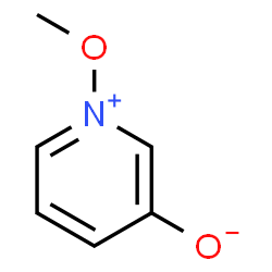 ChemSpider 2D Image | 1-Methoxy-3-pyridiniumolate | C6H7NO2