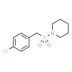 ChemSpider 2D Image | 1-[(4-Chlorobenzyl)sulfonyl]piperidine | C12H16ClNO2S