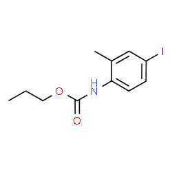 ChemSpider 2D Image | Propyl (4-iodo-2-methylphenyl)carbamate | C11H14INO2