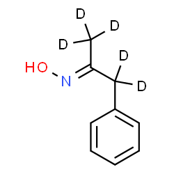ChemSpider 2D Image | (2E)-N-Hydroxy-1-phenyl-2-(~2~H_5_)propanimine | C9H6D5NO