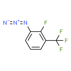 ChemSpider 2D Image | 1-Azido-2-fluoro-3-(trifluoromethyl)benzene | C7H3F4N3