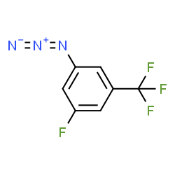 ChemSpider 2D Image | 1-Azido-3-fluoro-5-(trifluoromethyl)benzene | C7H3F4N3