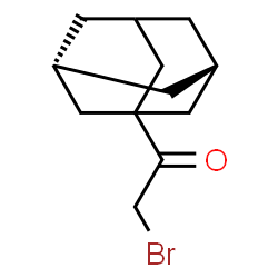 ChemSpider 2D Image | 1-[(3R,5S)-Adamantan-1-yl]-2-bromoethanone | C12H17BrO