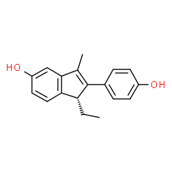 ChemSpider 2D Image | (+)-Indenestrol B | C18H18O2