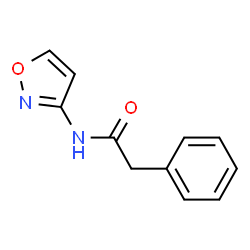 ChemSpider 2D Image | N-(1,2-Oxazol-3-yl)-2-phenylacetamide | C11H10N2O2