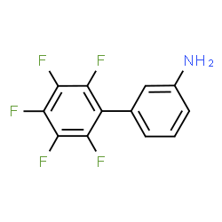ChemSpider 2D Image | 2',3',4',5',6'-Pentafluoro-3-biphenylamine | C12H6F5N