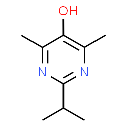 ChemSpider 2D Image | 2-Isopropyl-4,6-dimethyl-5-pyrimidinol | C9H14N2O