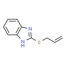 ChemSpider 2D Image | 2-(allylthio)benzimidazole | C10H10N2S