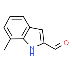 ChemSpider 2D Image | 7-Methyl-1H-indole-2-carbaldehyde | C10H9NO