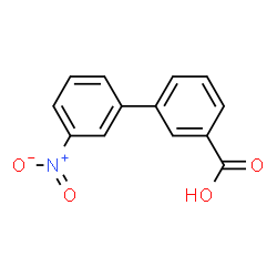 ChemSpider 2D Image | 3'-Nitro-3-biphenylcarboxylic acid | C13H9NO4