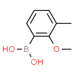 ChemSpider 2D Image | 2-Methoxy-3-Methylphenylboronic Acid | C8H11BO3
