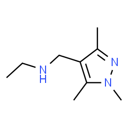 ChemSpider 2D Image | ethyl[(1,3,5-trimethylpyrazol-4-yl)methyl]amine | C9H17N3