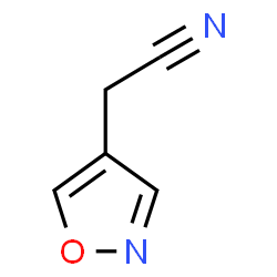 ChemSpider 2D Image | 1,2-Oxazol-4-ylacetonitrile | C5H4N2O