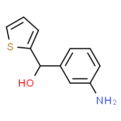ChemSpider 2D Image | (3-Aminophenyl)(2-thienyl)methanol | C11H11NOS