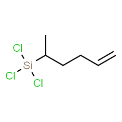 ChemSpider 2D Image | Trichloro(5-hexen-2-yl)silane | C6H11Cl3Si