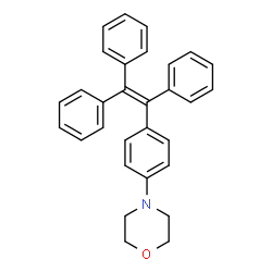 ChemSpider 2D Image | 4-[4-(Triphenylvinyl)phenyl]morpholine | C30H27NO
