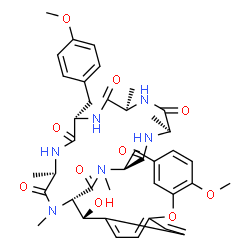 ChemSpider 2D Image | CSID:13102437 | C40H48N6O10