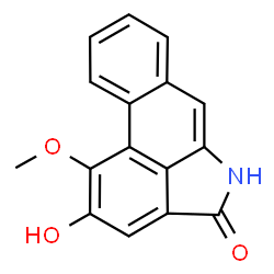 ChemSpider 2D Image | Aristolactam AII | C16H11NO3