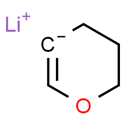 ChemSpider 2D Image | Lithium 3,4-dihydro-2H-pyran-5-ide | C5H7LiO