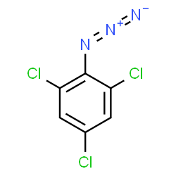 ChemSpider 2D Image | 2,4,6-Trichlorophenylazide | C6H2Cl3N3