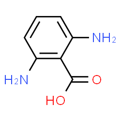 ChemSpider 2D Image | 2,6-Diaminobenzoic acid | C7H8N2O2