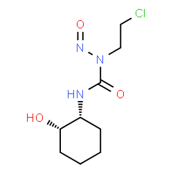 ChemSpider 2D Image | 1-(2-Chloroethyl)-3-[(1R,2S)-2-hydroxycyclohexyl]-1-nitrosourea | C9H16ClN3O3