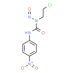 ChemSpider 2D Image | 1-(2-Chloroethyl)-3-(4-nitrophenyl)-1-nitrosourea | C9H9ClN4O4