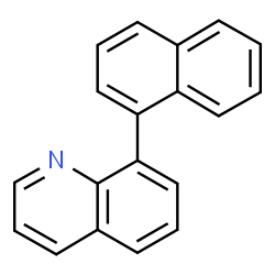 ChemSpider 2D Image | 8-(1-Naphthyl)quinoline | C19H13N