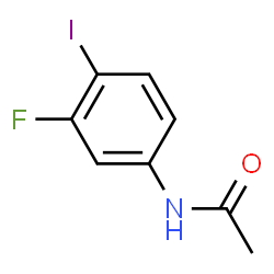 ChemSpider 2D Image | N-(3-Fluoro-4-iodophenyl)acetamide | C8H7FINO