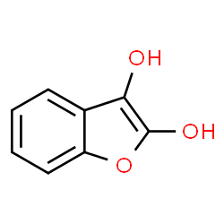 ChemSpider 2D Image | 1-Benzofuran-2,3-diol | C8H6O3