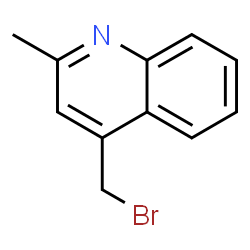 ChemSpider 2D Image | 4-(Bromomethyl)-2-methylquinoline | C11H10BrN