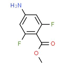 ChemSpider 2D Image | Methyl 4-amino-2,6-difluorobenzoate | C8H7F2NO2