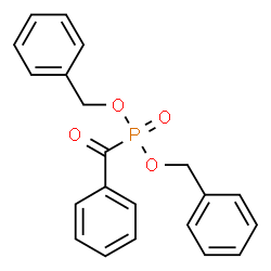 ChemSpider 2D Image | Dibenzyl benzoylphosphonate | C21H19O4P