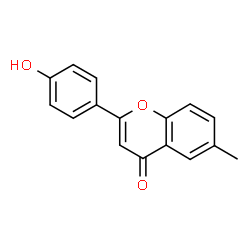 ChemSpider 2D Image | 4'-Hydroxy-6-methylflavone | C16H12O3