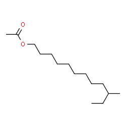 ChemSpider 2D Image | 10-Methyldodecyl acetate | C15H30O2