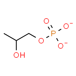 ChemSpider 2D Image | 2-Hydroxypropyl phosphate | C3H7O5P
