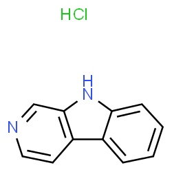 ChemSpider 2D Image | beta-carboline | C11H9ClN2