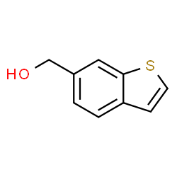 ChemSpider 2D Image | 1-Benzothiophen-6-ylmethanol | C9H8OS