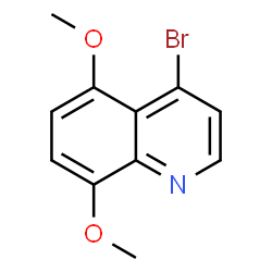 ChemSpider 2D Image | 4-Bromo-5,8-dimethoxyquinoline | C11H10BrNO2
