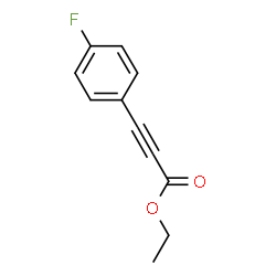 ChemSpider 2D Image | Ethyl 3-(4-fluorophenyl)-2-propynoate | C11H9FO2