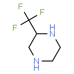 ChemSpider 2D Image | 2-(Trifluoromethyl)piperazine | C5H9F3N2